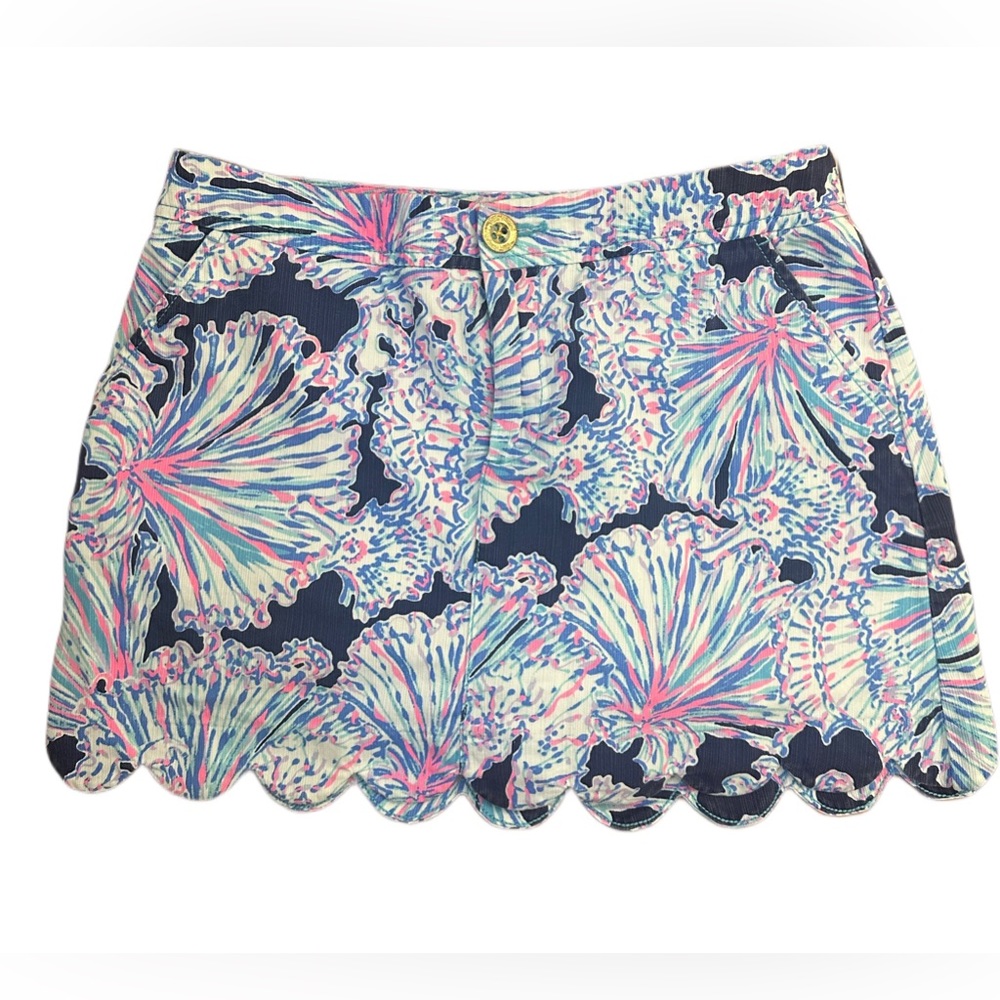 Lilly Pulitzer Skort Scalloped Size 00